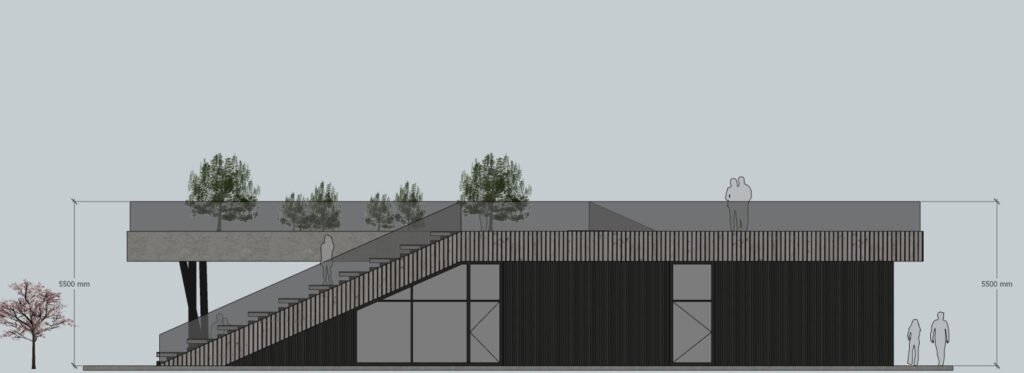 Lyglaukių g. 40 (Lyglaukių g. 40, Paliepių k., Nemėžio sen.,) - Biroju centrs - vizualizācija