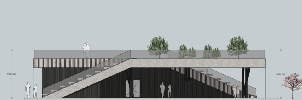 Lyglaukių g. 40 (Lyglaukių g. 40, Paliepių k., Nemėžio sen.,) - Biroju centrs - vizualizācija