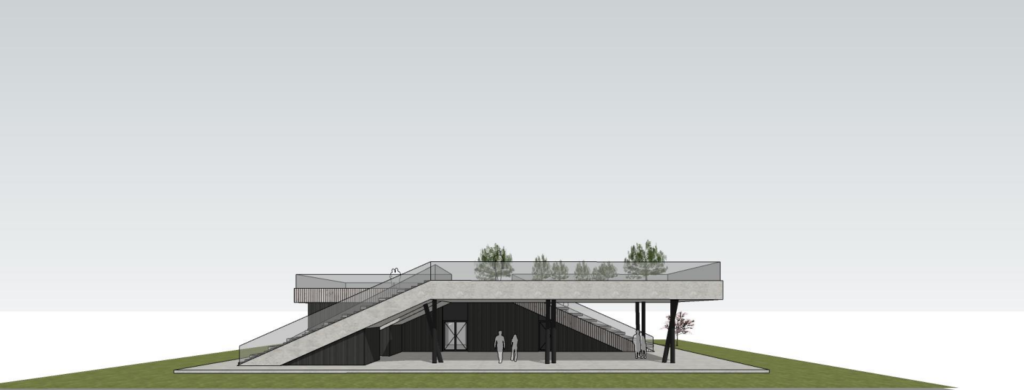 Lyglaukių g. 40 (Lyglaukių g. 40, Paliepių k., Nemėžio sen.,) - Biroju centrs - vizualizācija