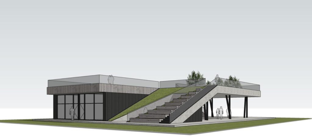 Lyglaukių g. 40 (Lyglaukių g. 40, Paliepių k., Nemėžio sen.,) - Biroju centrs - vizualizācija