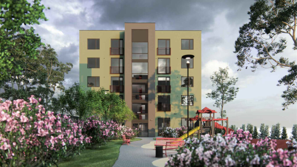 Latgales iela b/n (Latgales iela b/n) - Korterelamu - visuaalne