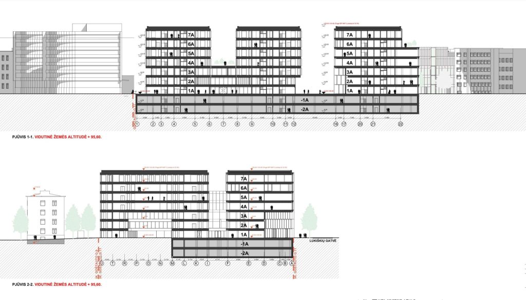 A. Goštauto kvartalas 2 etapas (Lukiškių g. 9) - Administrative - visualization