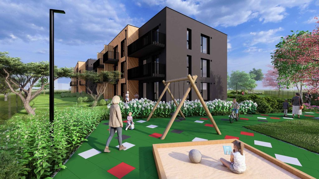 Meira Garden (Mores iela 28) - Multi apartment - visualization