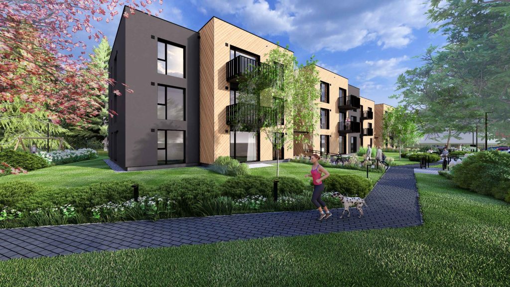 Meira Garden (Mores iela 28) - Multi apartment - visualization