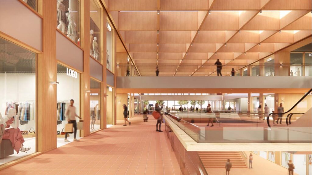 PC Mada rekonstrukcija (Viršuliškių g. 40, 42) - Shopping center - visualization