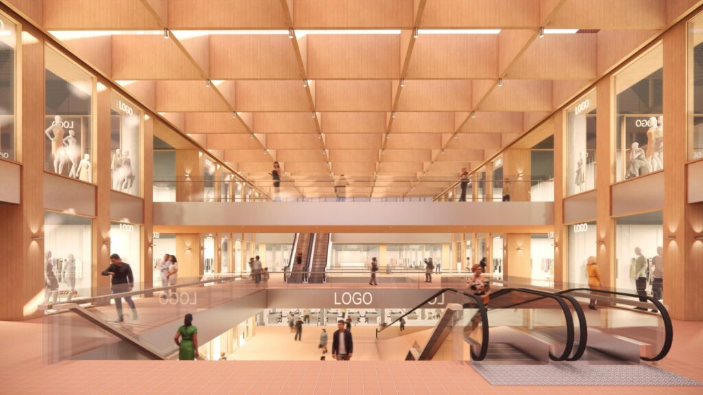 PC Mada rekonstrukcija (Viršuliškių g. 40, 42) - Shopping center - visualization