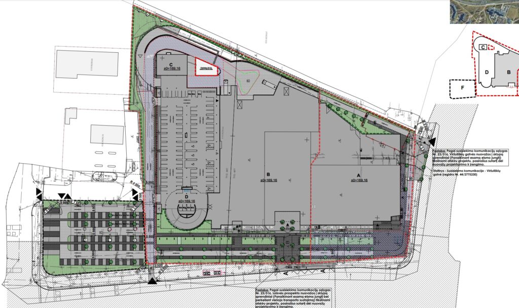 PC Mada rekonstrukcija (Viršuliškių g. 40, 42) - Shopping center - visualization