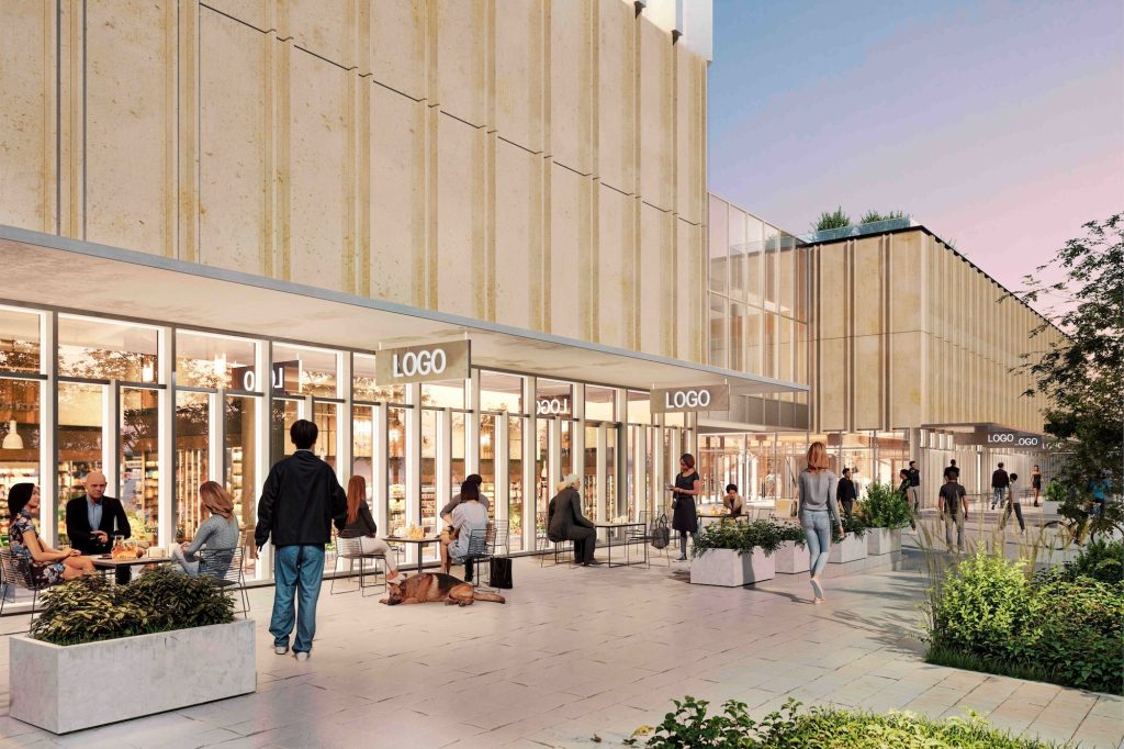 PC Mada rekonstrukcija (Viršuliškių g. 40, 42) - Shopping center - visualization