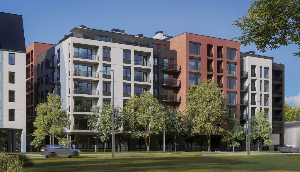 Park Alley III - Pulkveža Brieža iela 39 (Pulkveža Brieža iela 39) - Multi apartment - visualization
