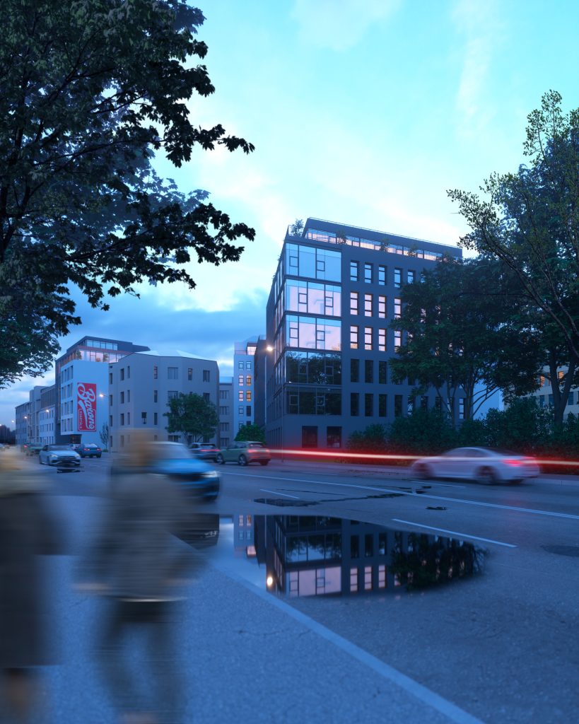 Barons Kvartāls - Senču iela 11 (Senču iela 11) - Office center - visualization