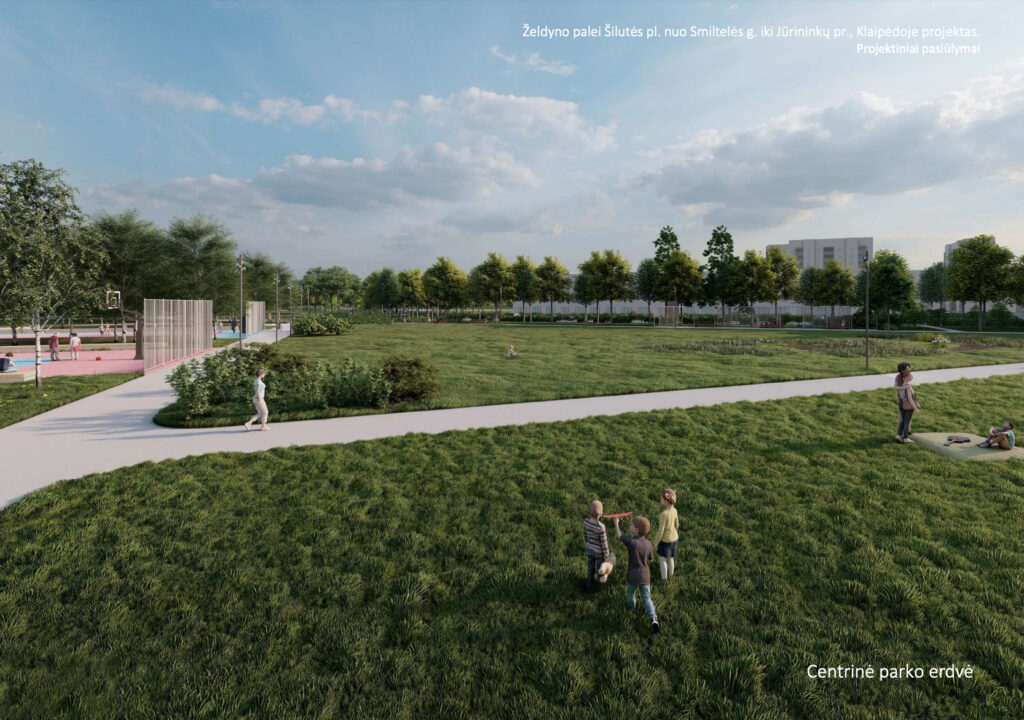 Parkas šalia Šilutės pl. (Šilutės pl.) - Park - visuaalne