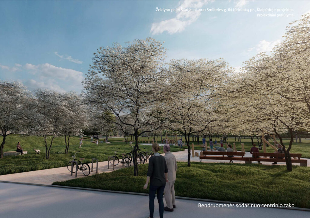 Parkas šalia Šilutės pl. (Šilutės pl.) - Park - visuaalne