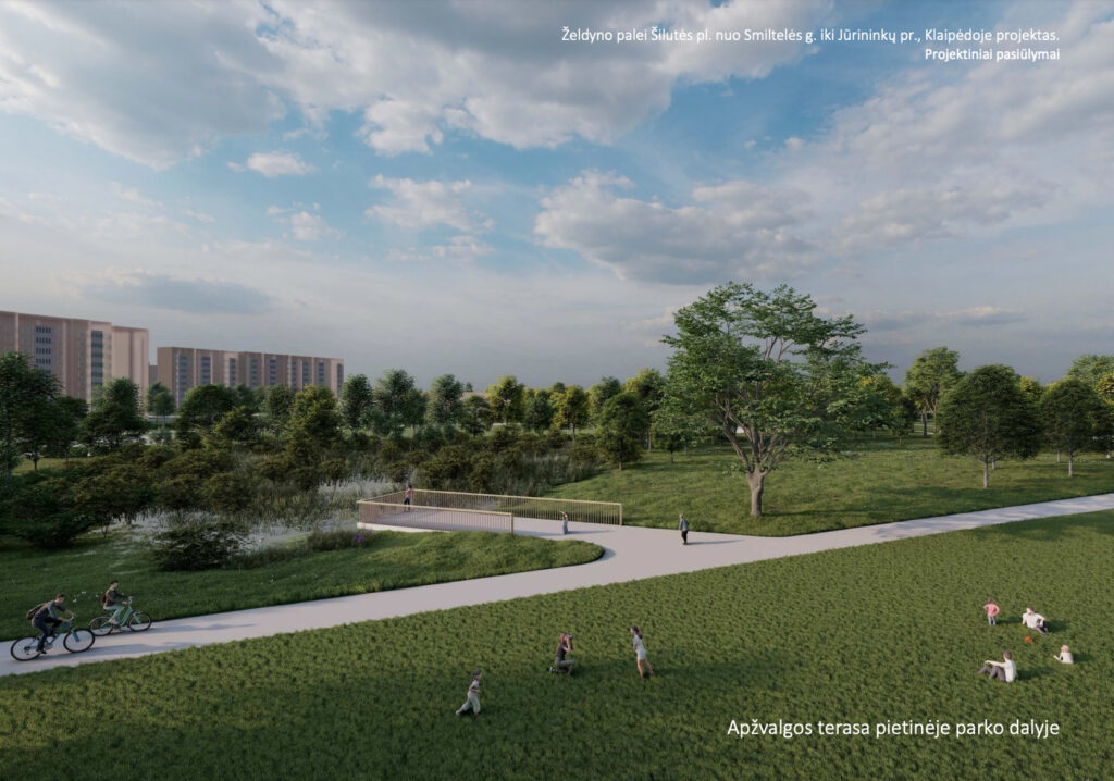 Parkas šalia Šilutės pl. (Šilutės pl.) - Park - visuaalne