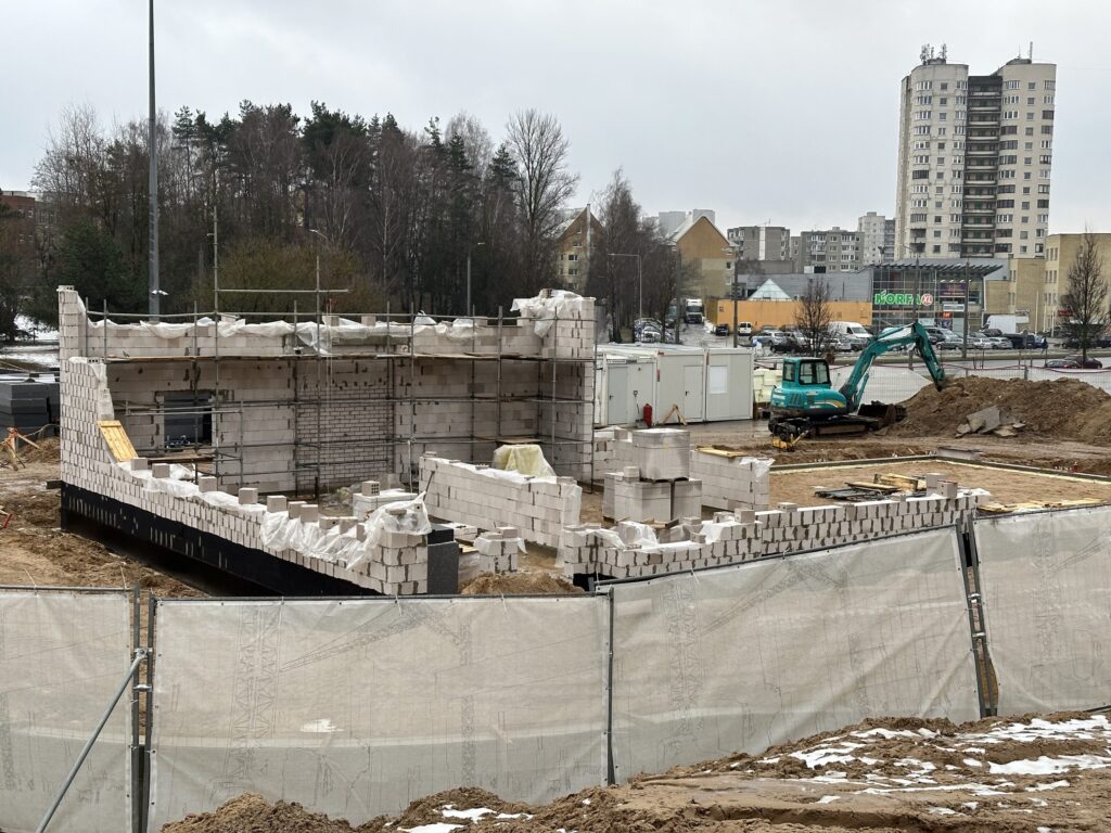 KFC Ateities g. 89 (Ateities g. 89) - Food services - construction photos