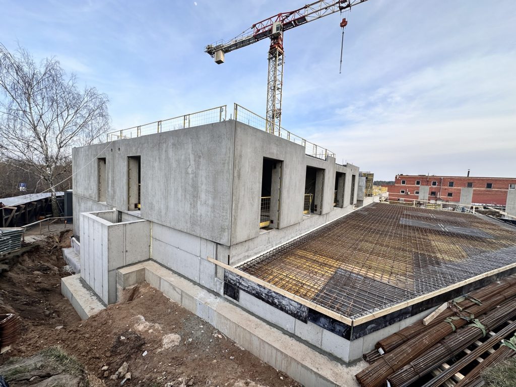 Gelvonų Ozas (Gelvonų g. 2A) - Multi apartment - construction photos