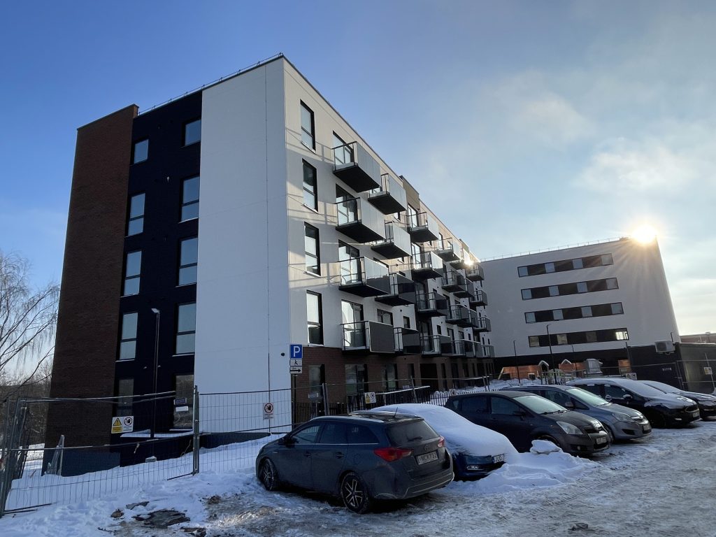 Gelvonų Ozas (Gelvonų g. 2A) - Multi apartment - construction photos