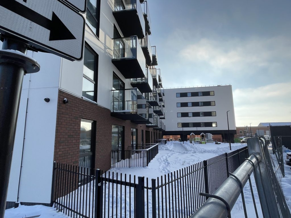 Gelvonų Ozas (Gelvonų g. 2A) - Multi apartment - construction photos