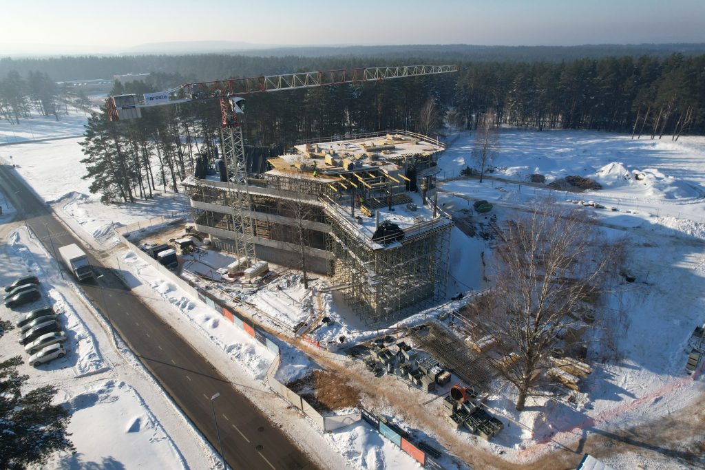 Bio City III Ląstelių, audinių ir organų inžinerijos bei 3D biospausdinimo centras (Vismaliukų g. 34) - Teadus- ja arenduskeskus - ehituse fotod
