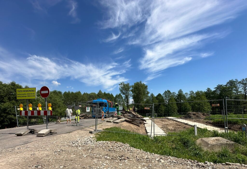 Kazbėjų tilto remontas (Senasis Gardino pl.) - Tiltas - statybų nuotraukos
