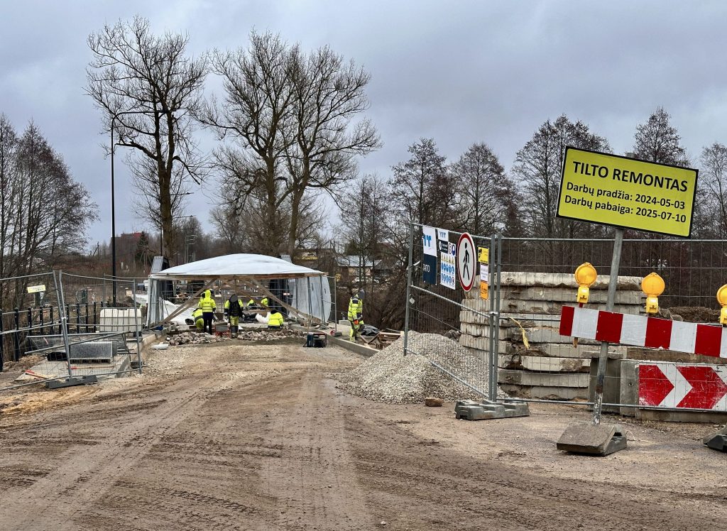 Kazbėjų tilto remontas (Senasis Gardino pl.) - Tiltas - statybų nuotraukos
