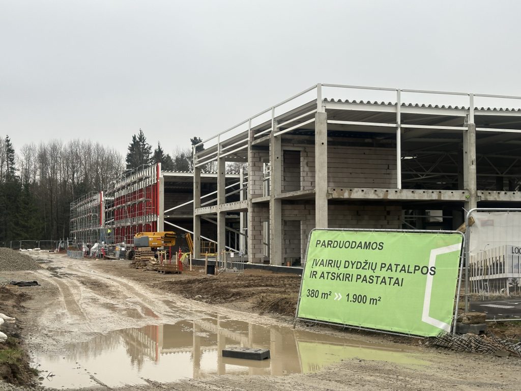 LEZ verslo parkas (Jėgainės g. 3, Biruliškių k., Karmėlavos sen.) - Business park, Other commercial, Warehouse / Distribution center - construction photos