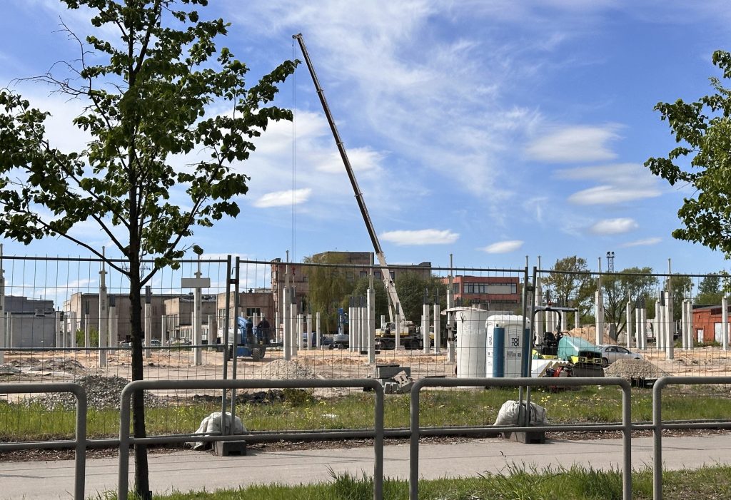 NORFA R. Kalantos g. (R. Kalantos g. 76) - Food store - construction photos