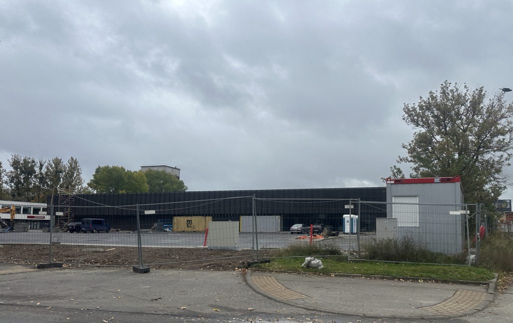 NORFA R. Kalantos g. (R. Kalantos g. 76) - Food store - construction photos