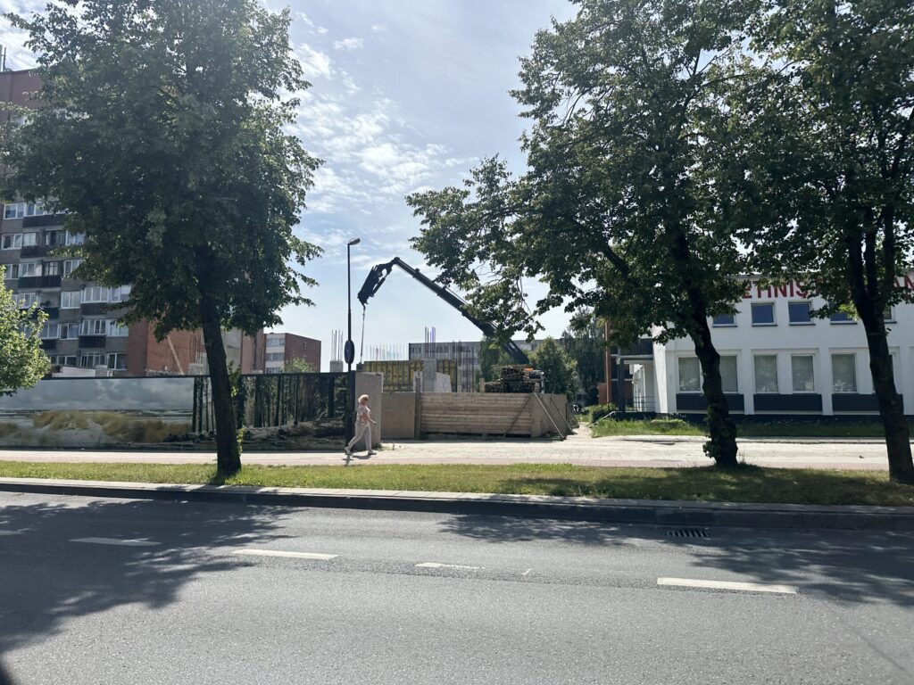 Taikos pr. 40A (Taikos pr. 40A) - Office center - construction photos