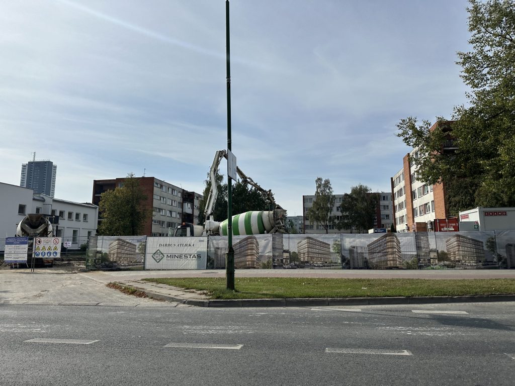 Taikos pr. 40A (Taikos pr. 40A) - Office center - construction photos