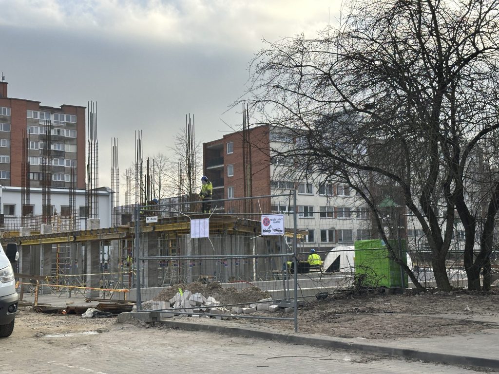 Taikos pr. 40A (Taikos pr. 40A) - Office center - construction photos