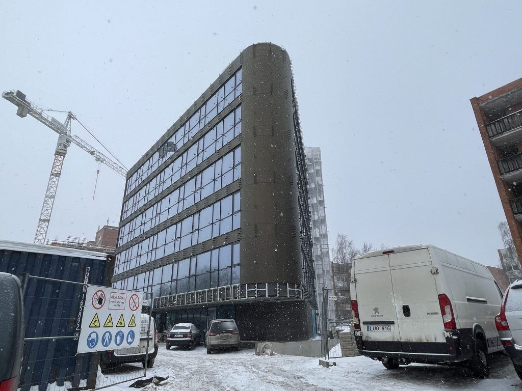 Taikos pr. 40A (Taikos pr. 40A) - Office center - construction photos