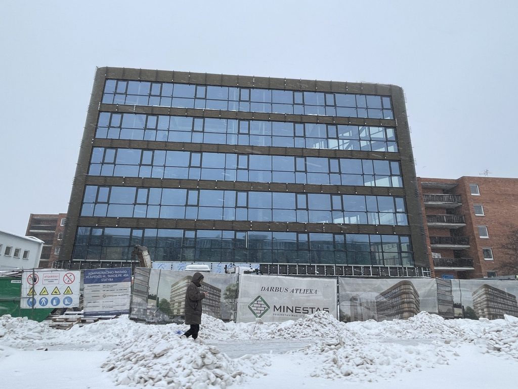 Taikos pr. 40A (Taikos pr. 40A) - Office center - construction photos