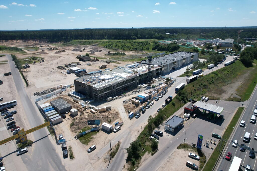 Vilniaus verslo parkas Gariūnų g. 2 etapas (Gariūnų g. 57) - Business park - construction photos