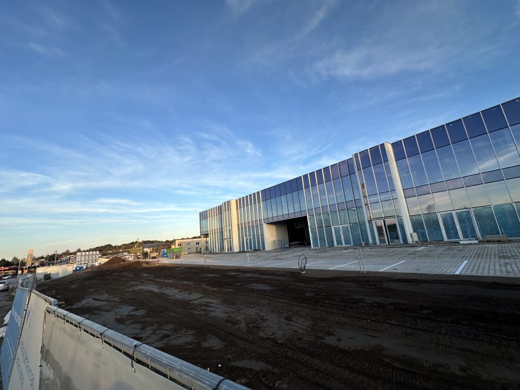 Vilniaus verslo parkas Gariūnų g. 2 etapas (Gariūnų g. 57) - Business park - construction photos