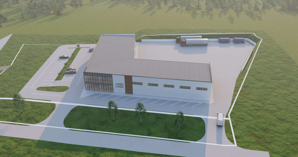 Sudervės g. 12A (Sudervės g. 12A, Avižienių k., Avižienių sen.) - Warehouse / Distribution center - visualization