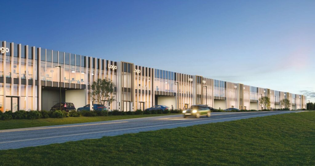 Vilniaus verslo parkas Gariūnų g. 2 etapas (Gariūnų g. 57) - Business park - visualization