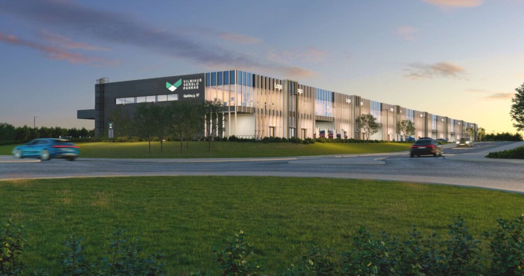 Vilniaus verslo parkas Gariūnų g. 2 etapas (Gariūnų g. 57) - Business park - visualization