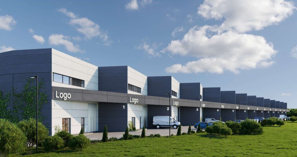 Vilniaus verslo parkas Gariūnų g. 2 etapas (Gariūnų g. 57) - Business park - visualization