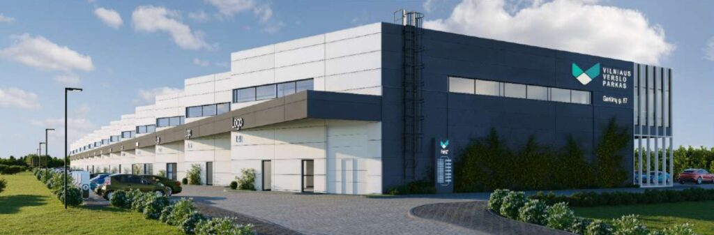 Vilniaus verslo parkas Gariūnų g. 2 etapas (Gariūnų g. 57) - Business park - visualization