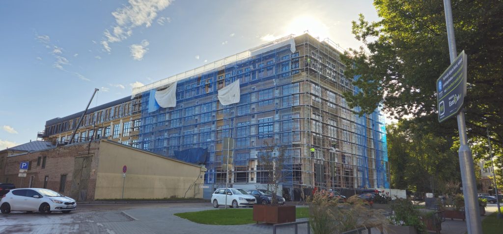 Bērzaunes iela 15 (Bērzaunes iela 15) - Multi apartment - construction photos