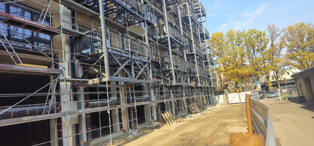 Bērzaunes iela 15 (Bērzaunes iela 15) - Multi apartment - construction photos