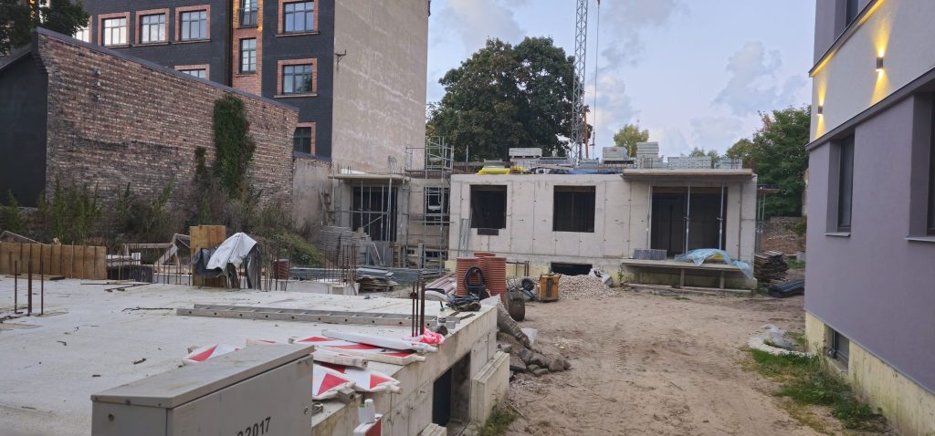 Lilien (Laboratorijas iela 5) - Multi apartment - construction photos