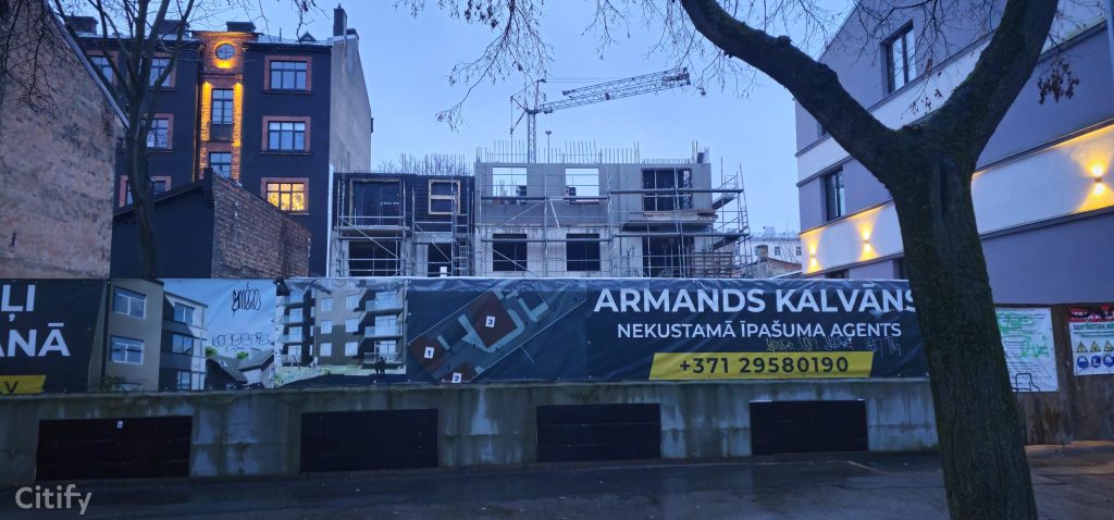 Lilien (Laboratorijas iela 5) - Multi apartment - construction photos