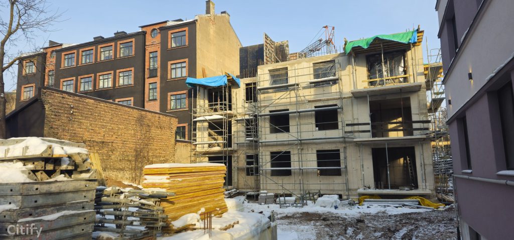 Lilien (Laboratorijas iela 5) - Multi apartment - construction photos