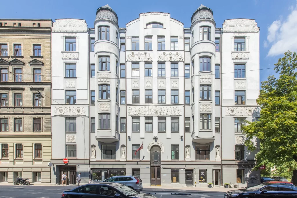 Donberga kvartāls - Lāčplēša iela 61 - Fasādes māja (Lāčplēša iela 61) - Multi apartment - construction photos