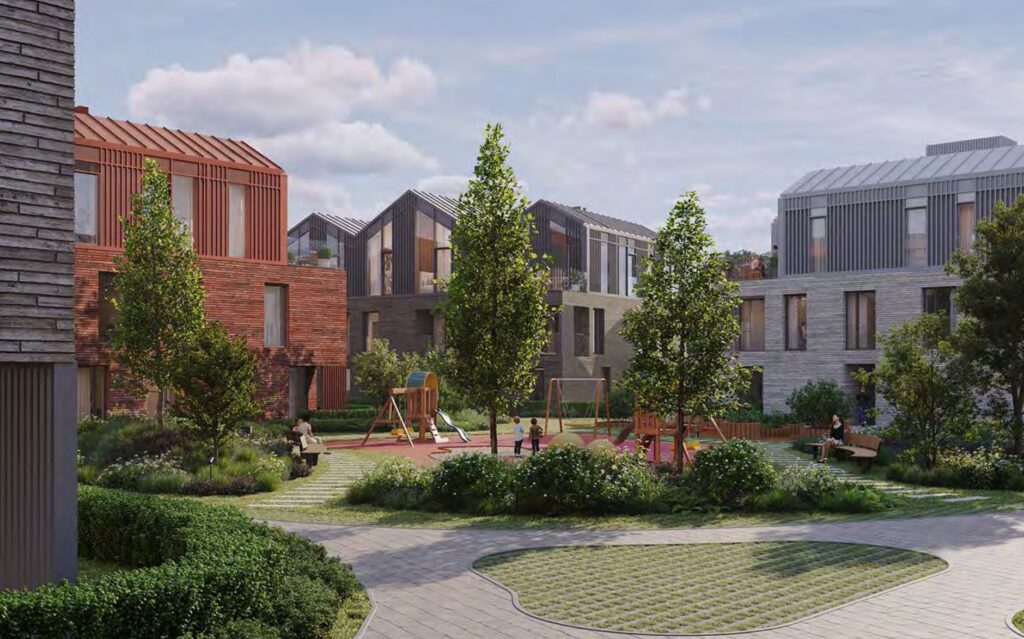 Sakai (Miško vilos) 1 etapas (Parodų g. 11) - Multi apartment - visualization