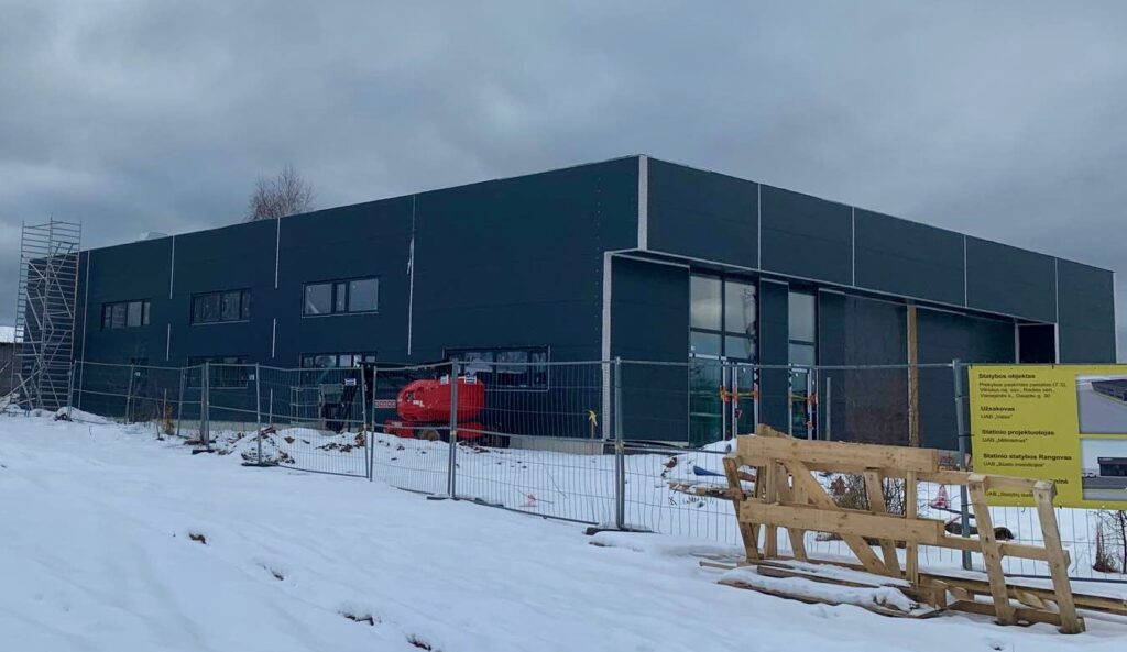 Daujoto g. 30 (Daujoto g. 30, Vanaginės k., Riešės sen.) - Non-food store, Showroom / Service center - construction photos