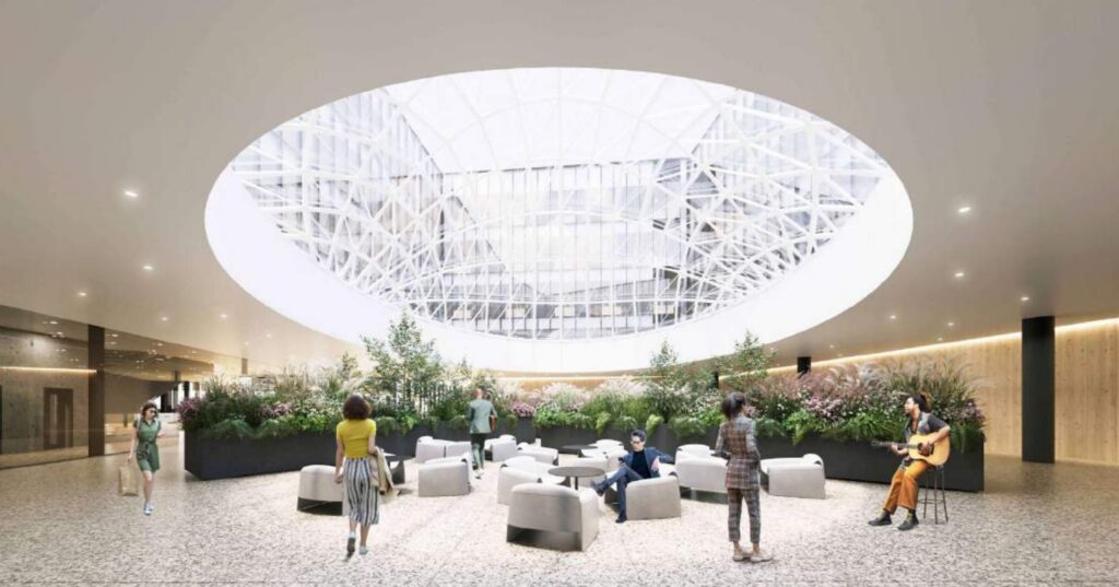 Drujos g. 2, 2 etapas (Drujos g. 2) - Office center, Shopping center - visualization