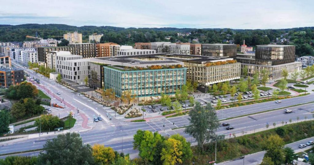 Drujos g. 2, 2 etapas (Drujos g. 2) - Office center, Shopping center - visualization