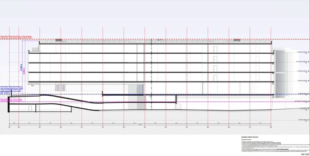 Drujos g. 2, 2 etapas (Drujos g. 2) - Office center, Shopping center - visualization